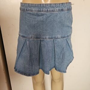 Cotton On Light Blue Mini Skirt